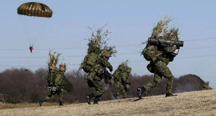 ▲日本陆上自卫队演习资料图。图/新华社