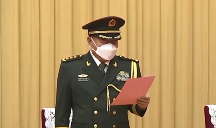 △2023年1月18日仪式现场