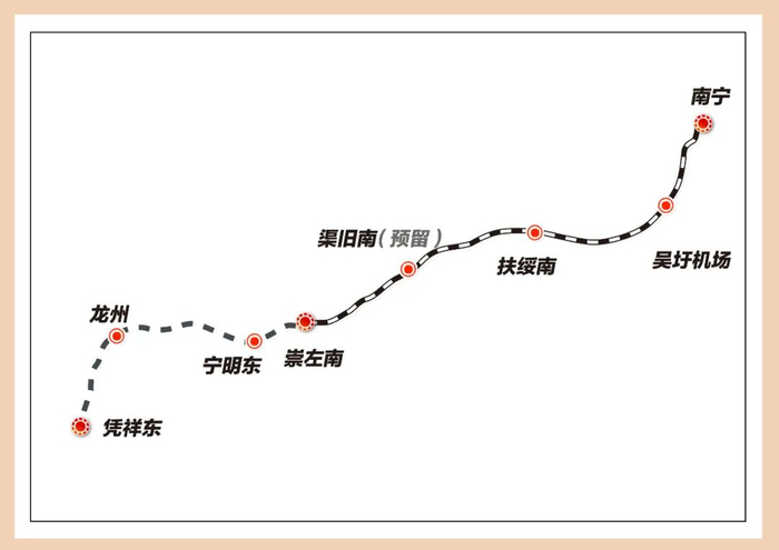 广西这条直通边境的高铁,有了重要进展!|广西|铁路|崇左市_新浪新闻