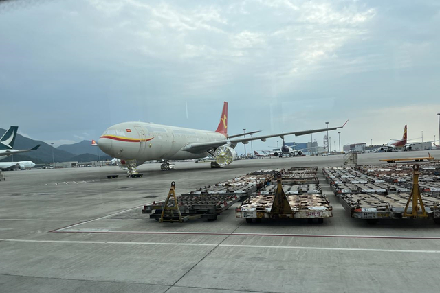 香港国际机场一角