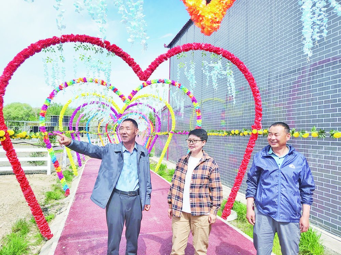 红光村村民对未来的发展充满信心。