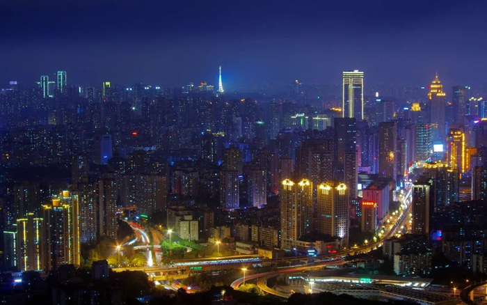 重庆夜景 （图/图虫创意）
