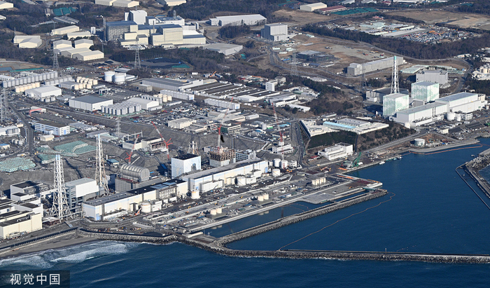 当地时间2022年3月17日，日本福岛第一核电站 资料图 图源：视觉中国