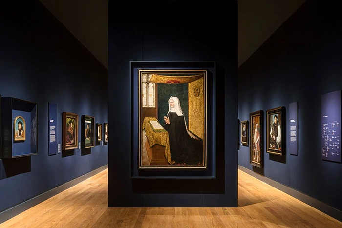都铎时期展厅，梅纳特·威克，《玛格丽特·博福特夫人》，约1510年