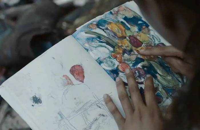 为了寻找灵感，高更离开巴黎，来到塔希提岛。（图/《高更：爱在他乡》）