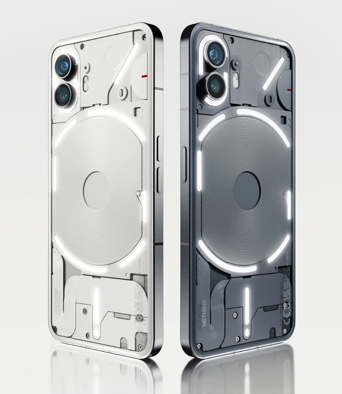 延续透明设计nothingphone2手机白色深灰色渲染图公布
