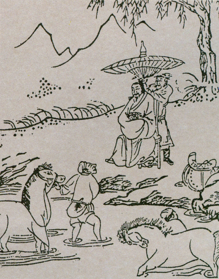 因为教师用的老版本有第一次关于田忌赛马失败的描写,这样后来教师