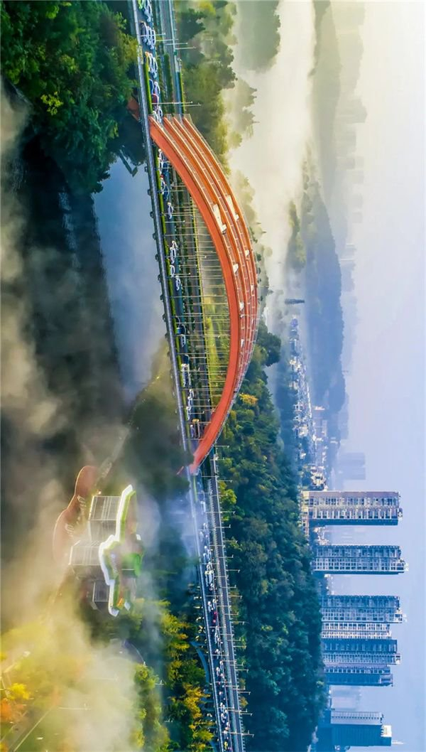 贵阳森林覆盖率达55%，是一座名副其实的“林城”。摄影/李立洪