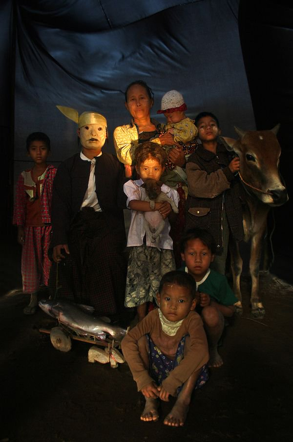 Nge Lay，《有限事物的关联性》，2010年，缅甸，新加坡艺术博物馆 藏