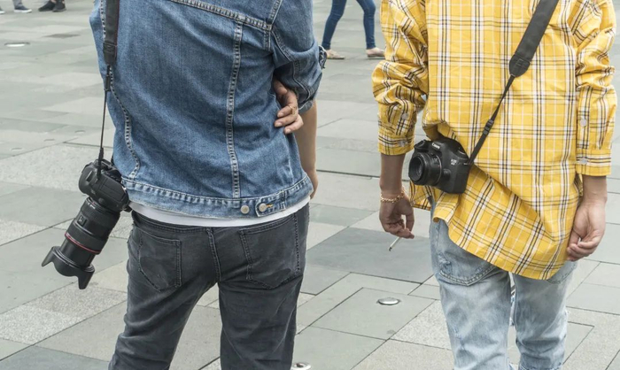 ▲街拍资料图/IC