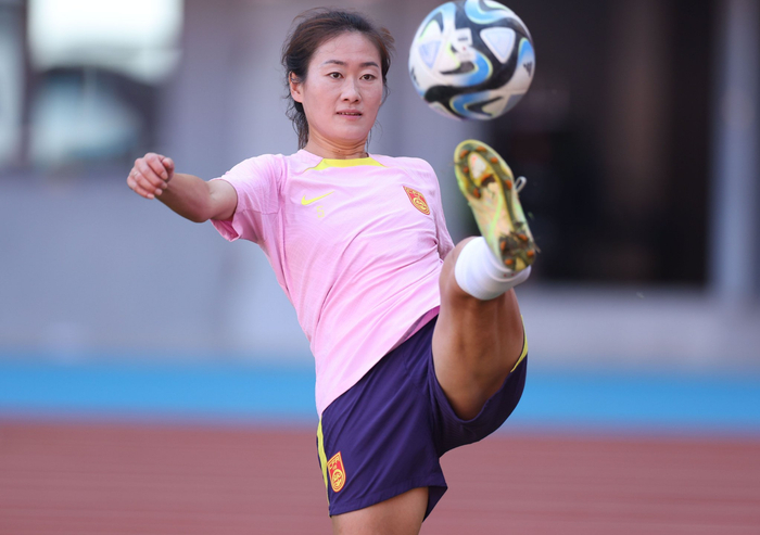 老将吴海燕入选中国女足23人名单。  图/新华社