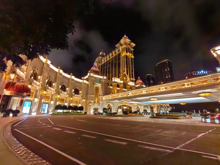 华丽的赌场夜景，作者小沫拍摄