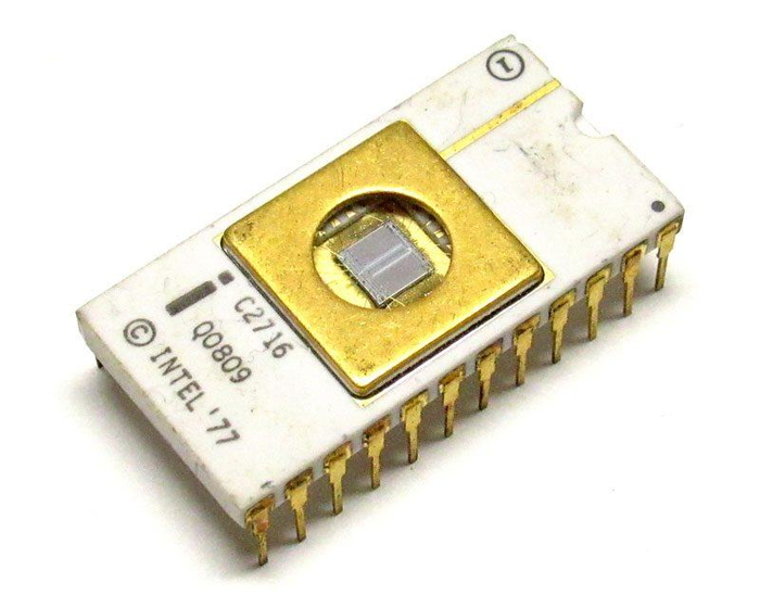 早期的EPROM芯片