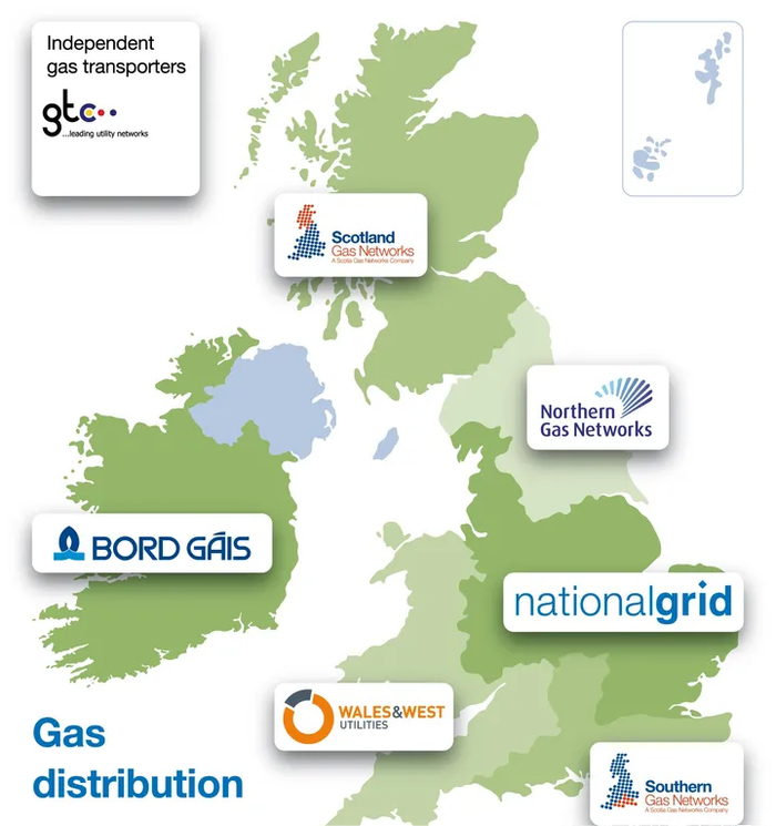 李嘉诚在英国公司分布图/图源：知乎@英伦房产圈