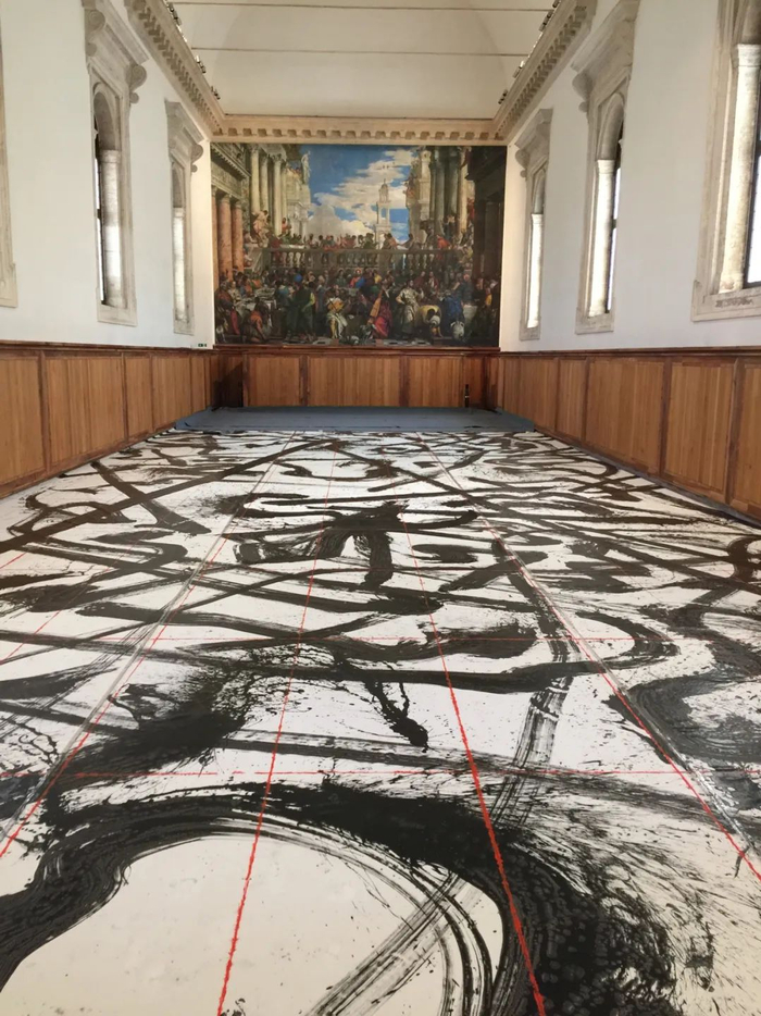 图 | 秦风威尼斯个展-与《加纳的婚礼》的跨时空对话