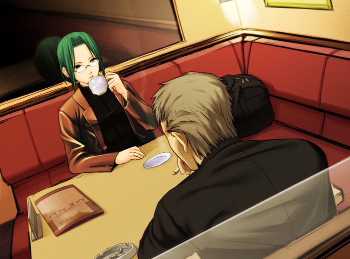 图 《沙耶之歌》中的耕司与凉子