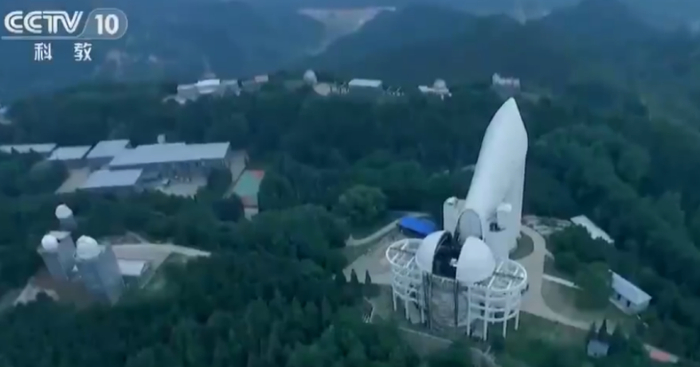 图 | 郭守敬望远镜的视频截图（来源：见水印）