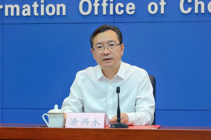 涂兴永介绍有关情况  龚皓月 摄