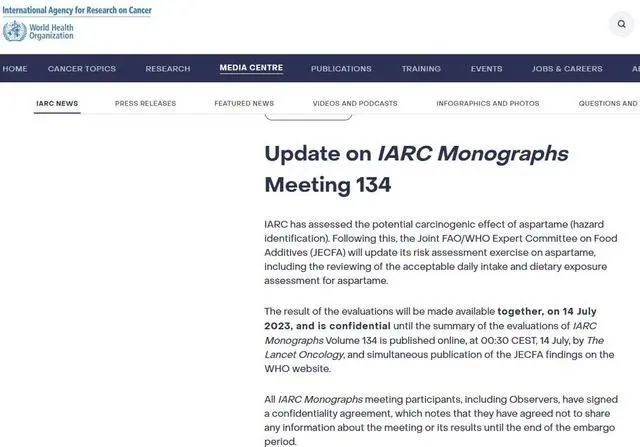 图源IARC官网