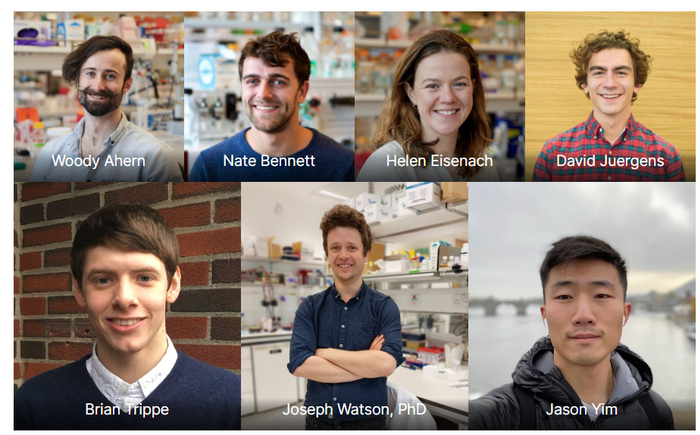 ▲RFdiffusion模型的主要共同开发者（图片来源：华盛顿大学官网）