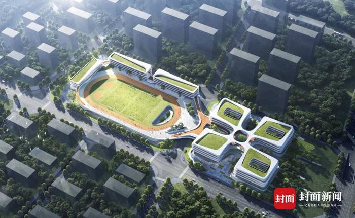 成都七中领办成都市温江区菁才中学校两校区计划于2025年8月竣工