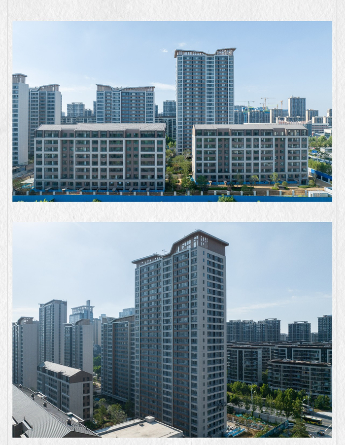 新家融创印河湾g1g3g7g8楼门厅湿作业完工