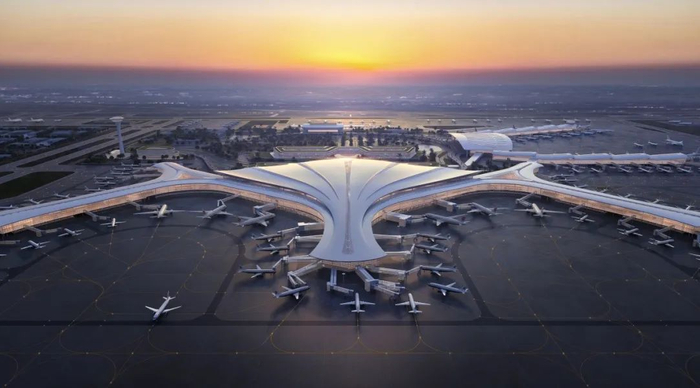 南昌昌北机场T3航站楼设计效果图