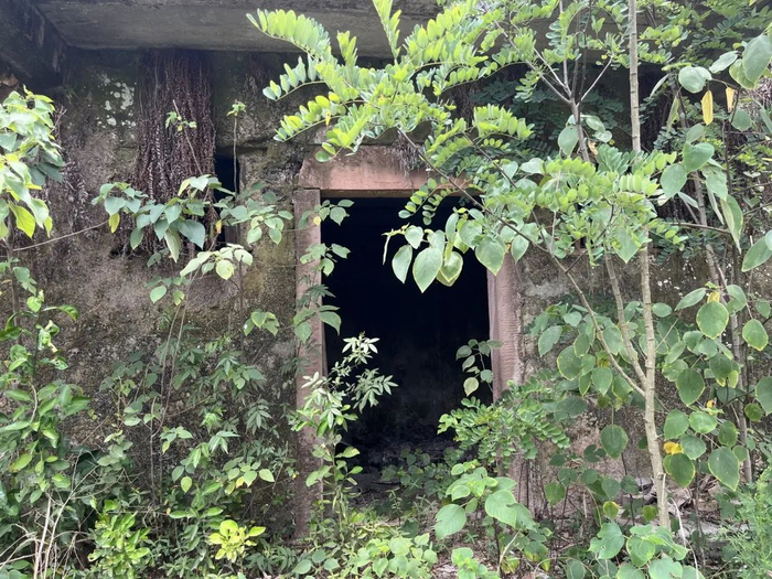 　余华英和王某文在村里的第一处房屋。澎湃新闻记者 王鑫 图