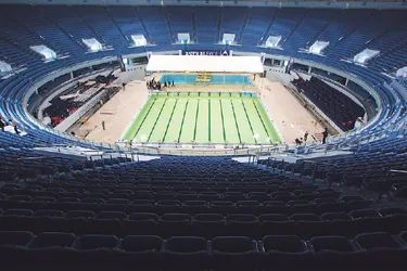 当年赛场的新闻照片