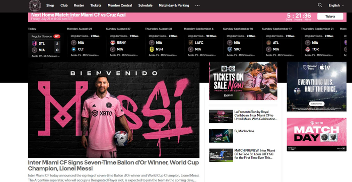 国际俱乐部官网截图