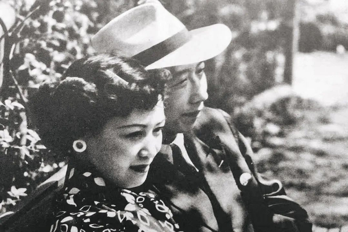 冯纪忠夫妇结婚照