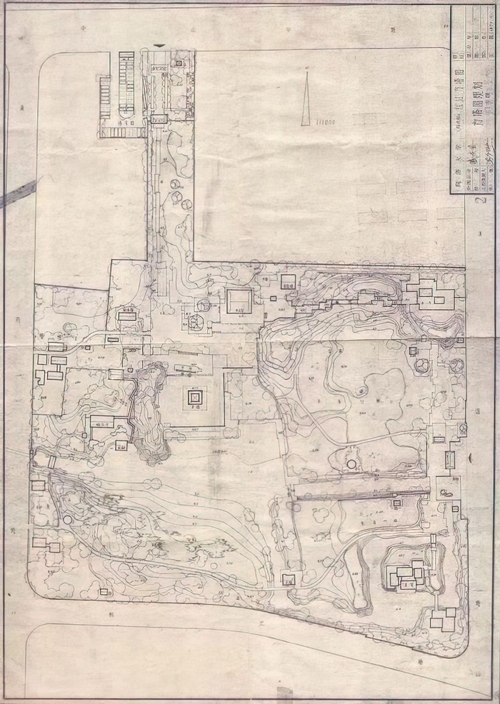 方塔园规划总平面图