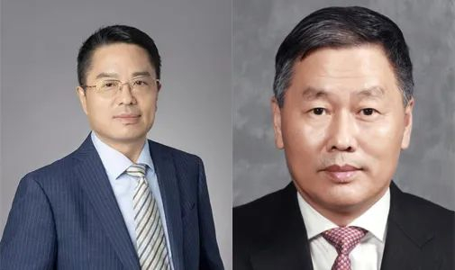 中芯国际董事长,执行董事刘训峰博士(右)刘训峰博士除中芯国际董食い