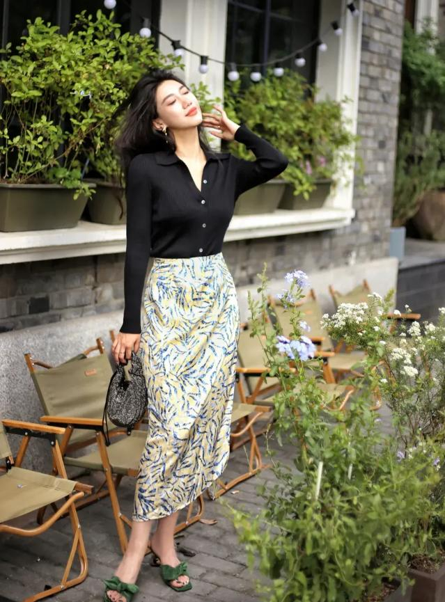 今年夏天,最流行的穿搭:"法式衫 半裙",优雅温柔,灵动贵气|穿搭|法式