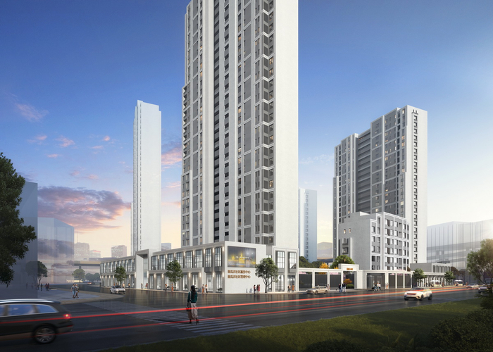 改建后的蕃瓜弄效果图。