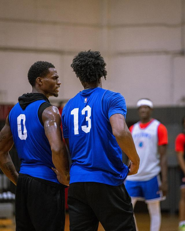 怀斯曼晒训练照:享受过程999477|怀斯曼|训练|活塞_新浪新闻