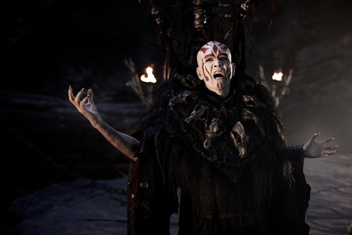 费翔在《画皮Ⅱ》里饰演大巫师