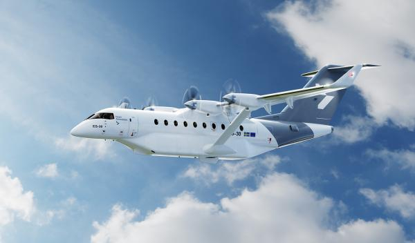今年瑞典“心”航空航天公司研发成功的混合动力飞机
