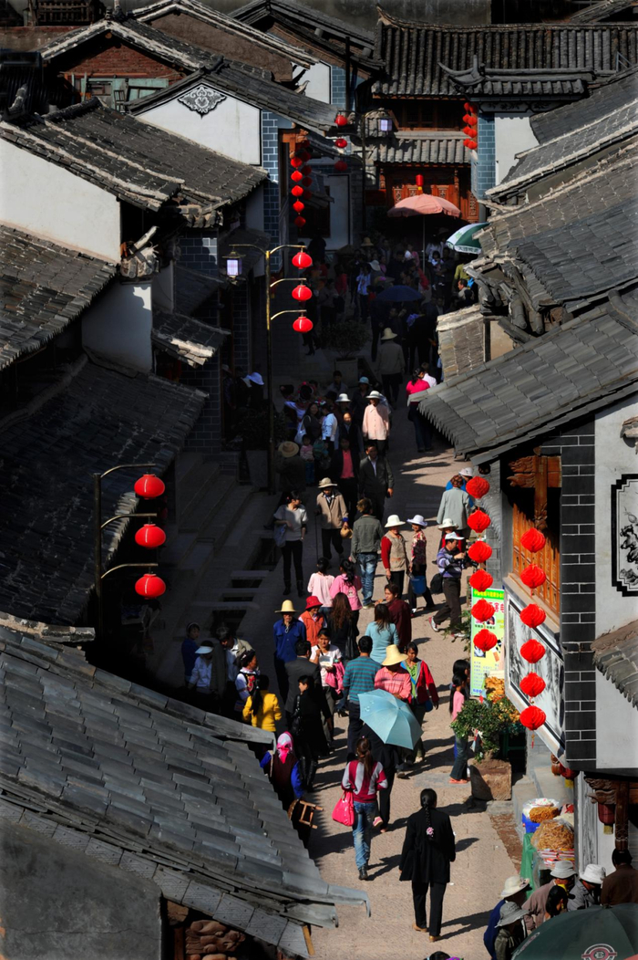 姚安县光禄古镇。楚雄州委宣传部 供图