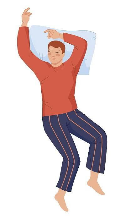 网红说法求真投降式睡姿健康隐患多专家睡姿因人而异趴着睡更不建议