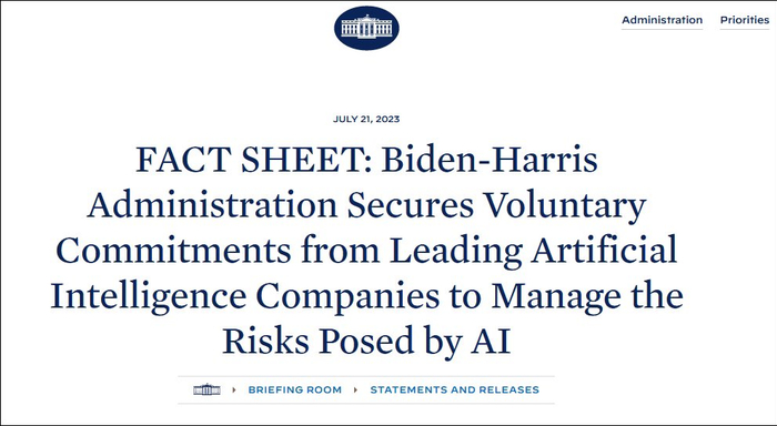 白宫发布的会面成果事实清单