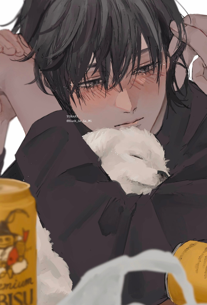 害羞脸红的男孩子们 twi:black_se_sa_mi