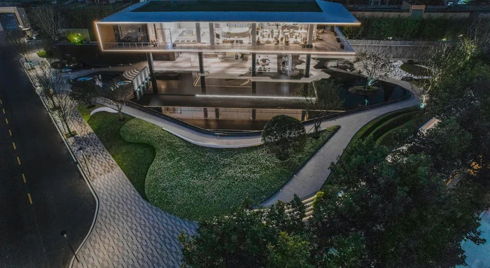 △项目全新营销中心  实景图