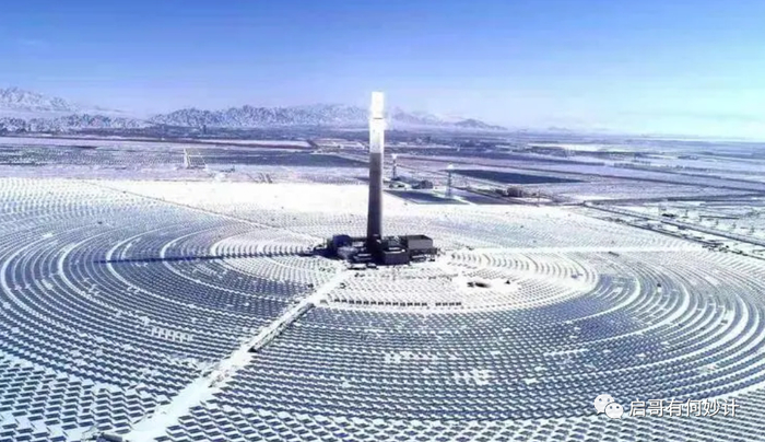图片来自网络，光热电站