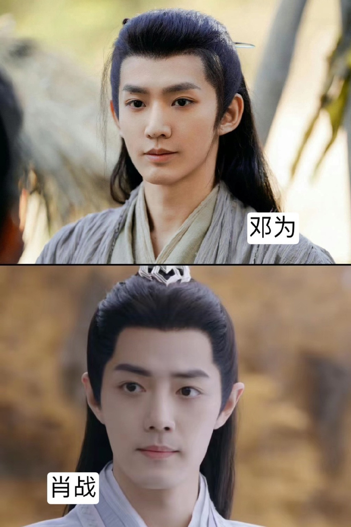 肖战邓为林凯撞脸,本来觉得挺不可思议的,三个人都很帅……|肖战|林凯