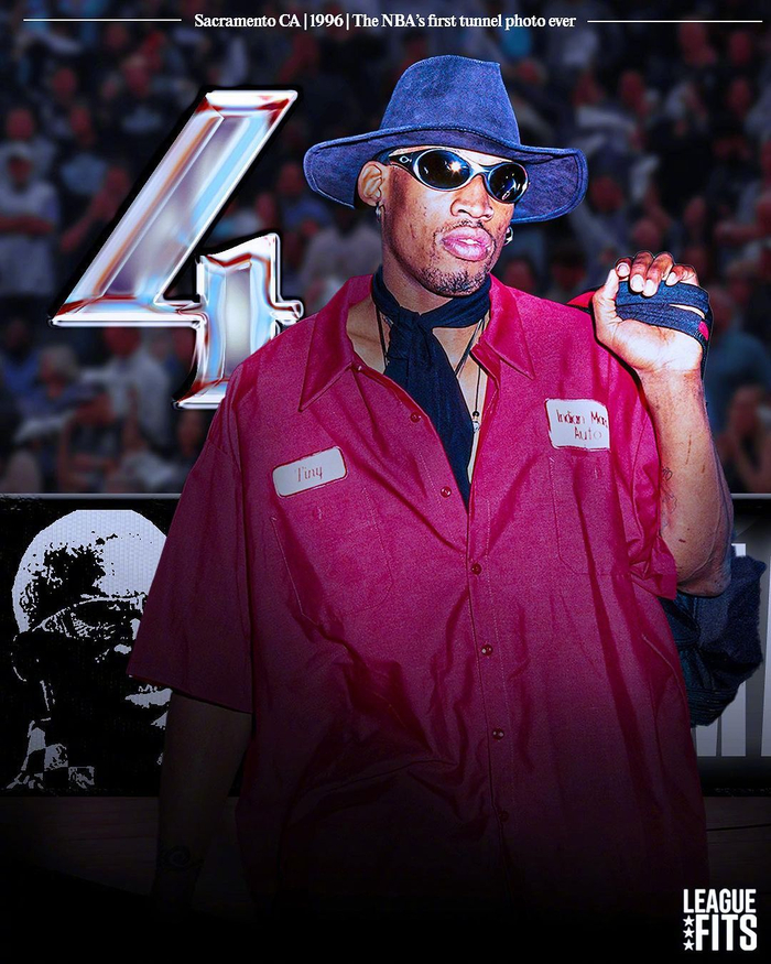 leaguefits评选出大虫罗德曼的十大穿搭!