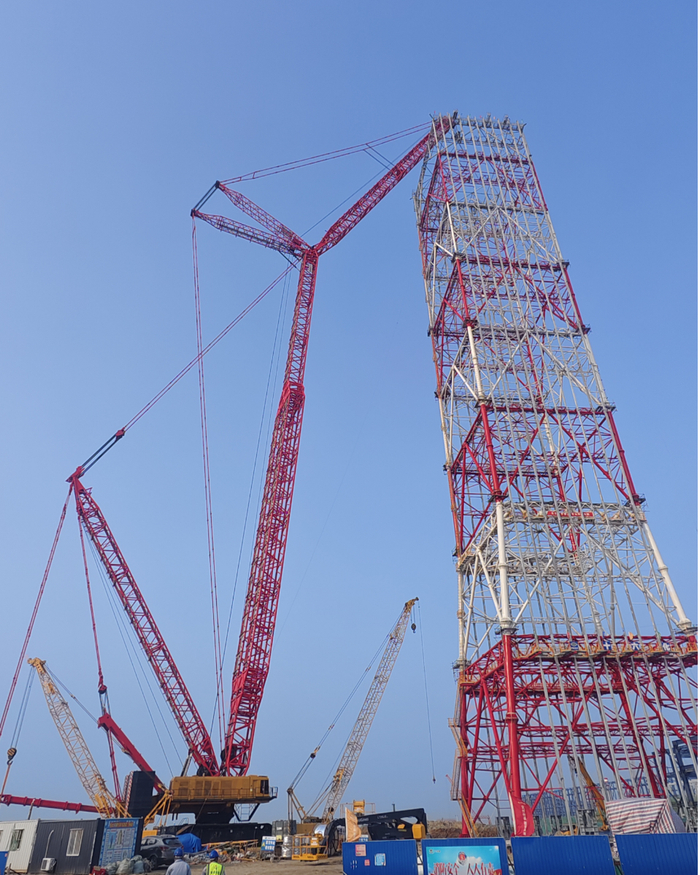 168米裕龙炼化最高火炬塔架成功封顶你知道火炬塔的作用吗
