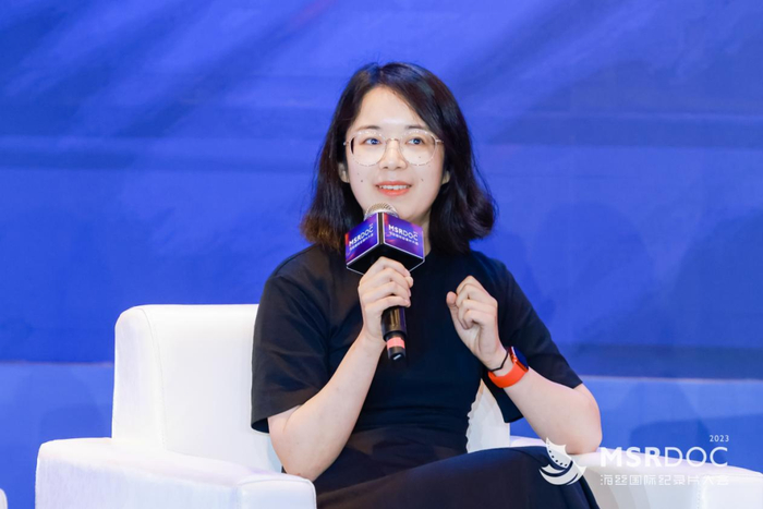 北京源真文化有限公司总经理谢漪春发言