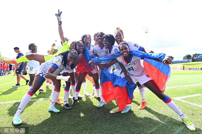 海地女足拿到了世界杯参赛资格。