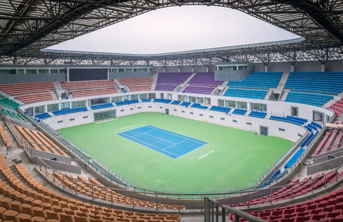 图为大运会比赛场馆